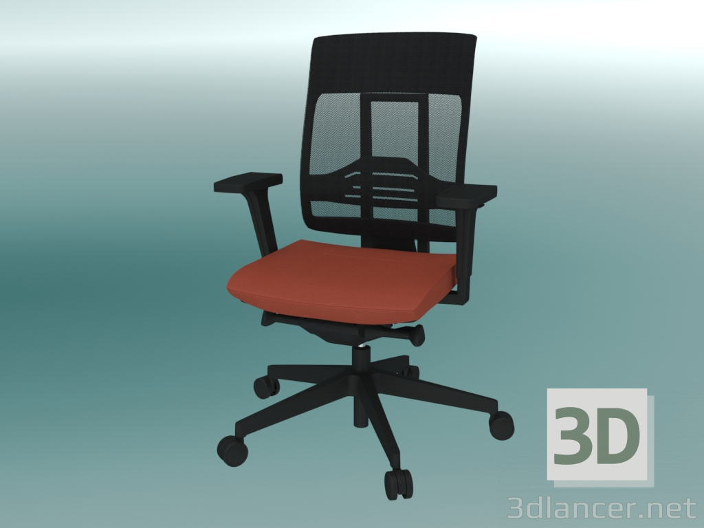 Modelo 3d Cadeira giratória (101SFL P59) - preview