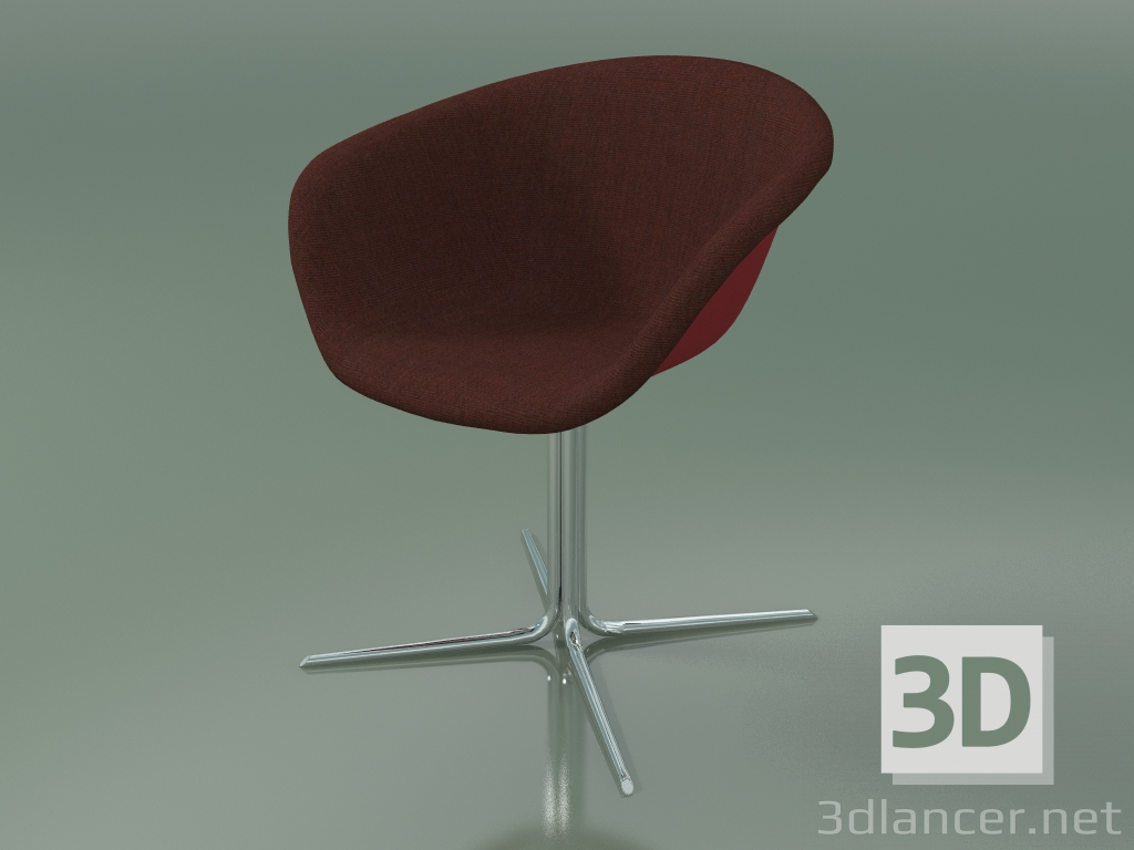 3d model Chair 4215 (4 legs, swivel, with front trim, PP0003) - preview