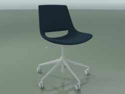 Chair 1217 (5 wheels, swivel, fabric upholstery, V12)