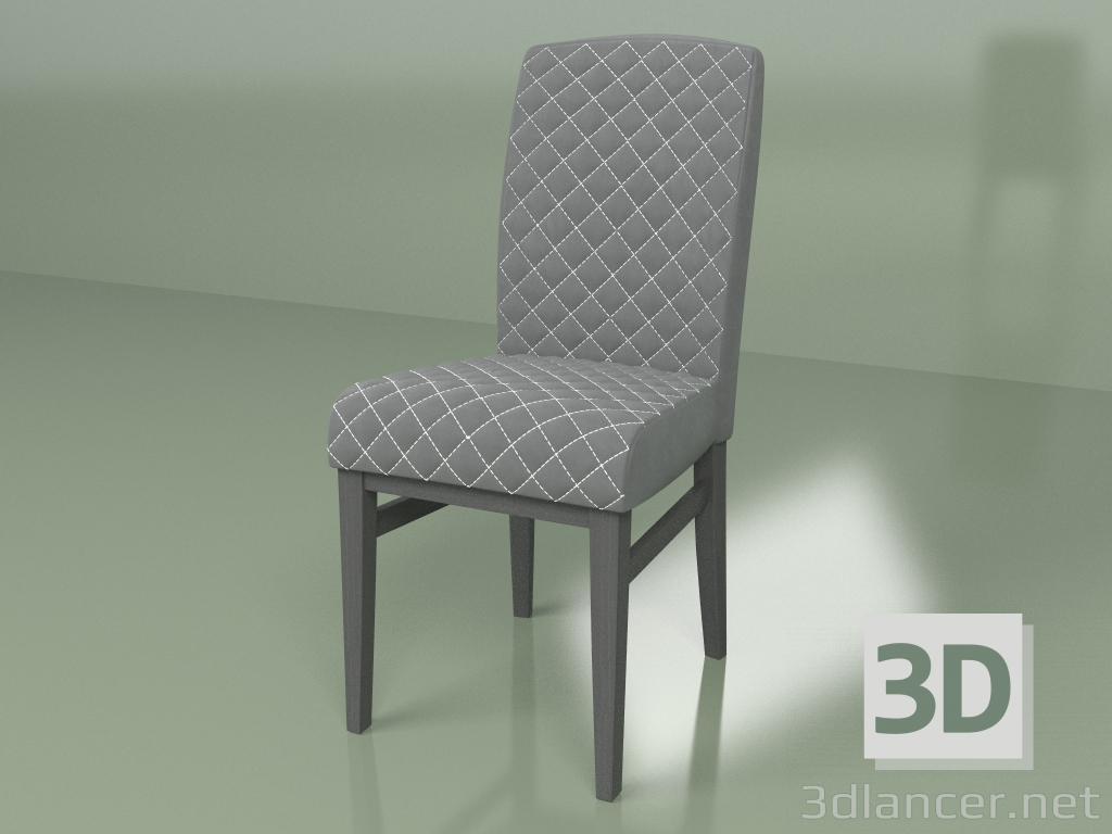3D modeli Titto Sandalye (Siyah) - önizleme