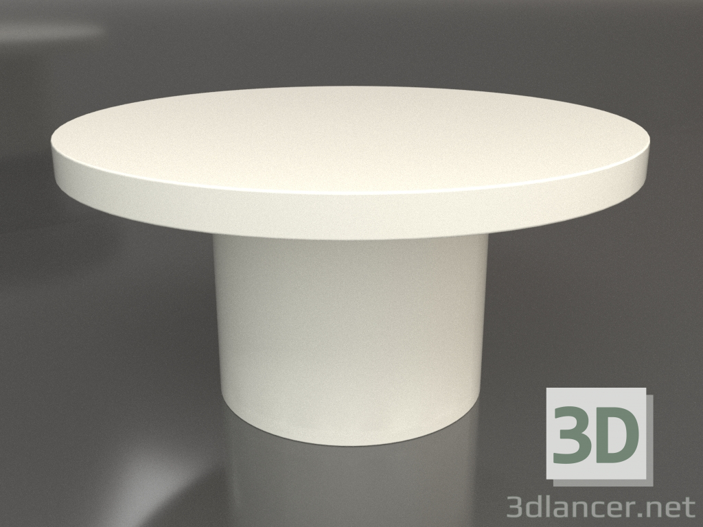 3d модель Стол журнальный JT 021 (D=800x400, white plastic color) – превью