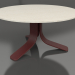 3d model Coffee table Ø80 (Wine red, DEKTON Danae) - preview