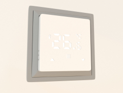 Thermostat mit Bodensensor (programmierbar, 16 A, Aluminium, DTEF16W) R98