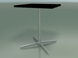 Quadratischer Tisch 5508, 5528 (H 74 - 59 x 59 cm, schwarz, LU1)