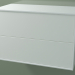 3D Modell Doppelbox (8AUCCA01, Gletscherweiß C01, HPL P01, L 72, P 36, H 48 cm) - Vorschau