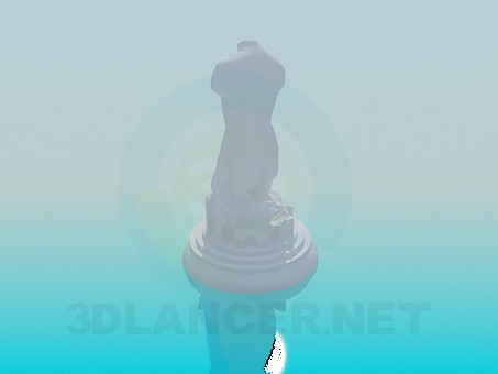 modelo 3D Escultura - escuchar modelo 3D Escultura - escuchar