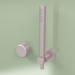 3d model Hydro-progressive bath / shower mixer with hand shower (16 58, OR) - preview
