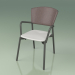 3D Modell Sessel 021 (Metal Smoke, Braun, Polyurethanharz Grau) - Vorschau