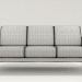 Oslo 3 Sofa 3D-Modell kaufen - Rendern