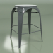 3d model Stool Louix height 65 (white, grey) - preview