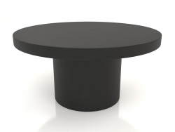 कॉफी टेबल जेटी 021 (डी = 800x400, लकड़ी का काला)