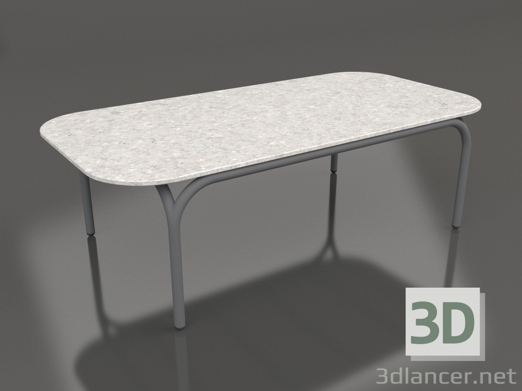 modello 3D Tavolino (Antracite, DEKTON Sirocco) - anteprima