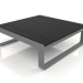 3d model Coffee table 90 (DEKTON Domoos, Anthracite) - preview