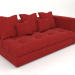 3d model Sofa module Vegas 7 - preview