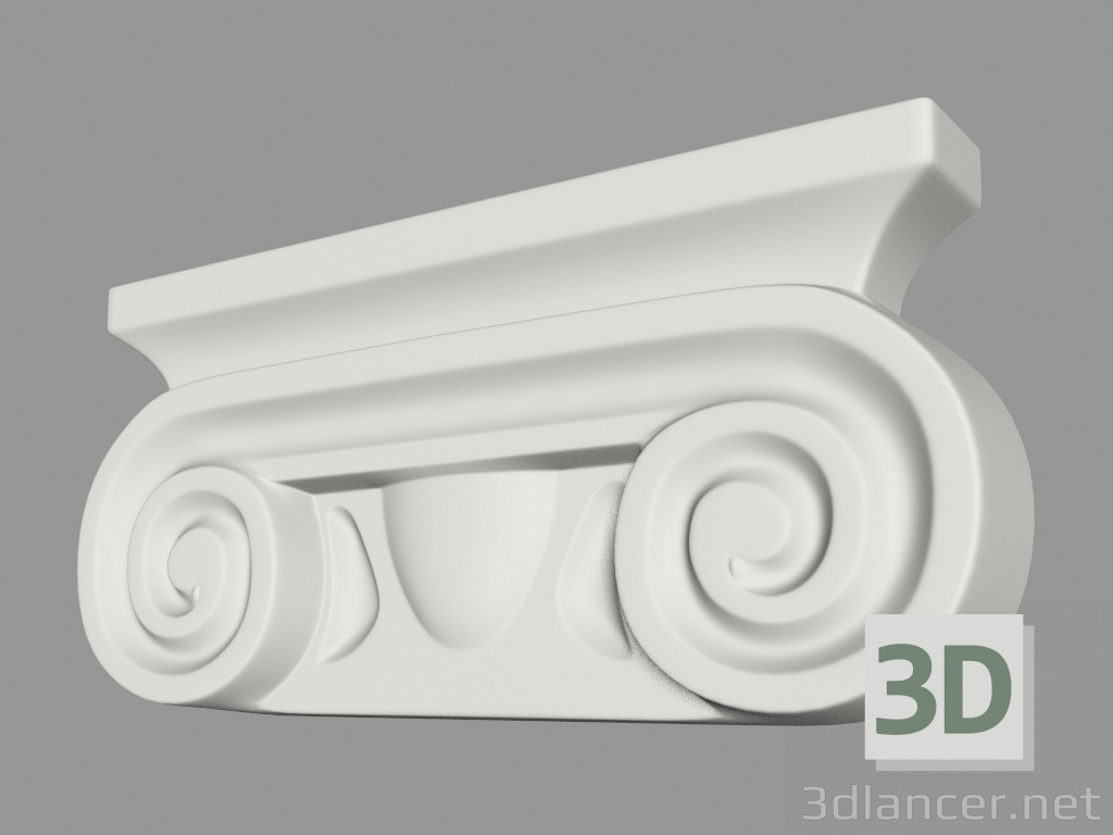 3D Modell Hauptstadt (Ш29) - Vorschau