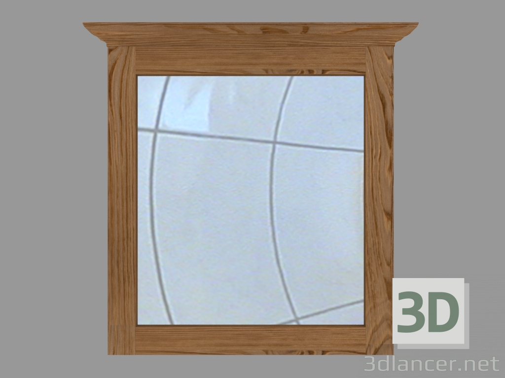 3d model El espejo es pequeño (PRO.066.XX 77x74x6cm) - vista previa