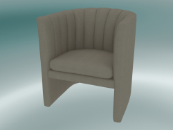Кресло Loafer (SC23, H 75cm, 65х70cm, Velvet 13 Ivory)
