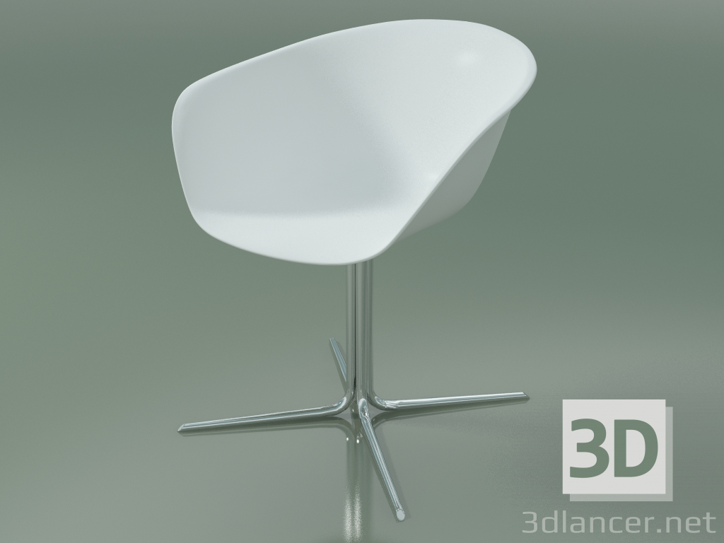 3D Modell Stuhl 4205 (4 Beine, drehbar, PP0001) - Vorschau