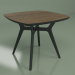 3d model Dining table Lars Walnut (black, 900x900) - preview