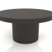 modèle 3D Table basse JT 021 (D=800x400, bois marron foncé) - preview