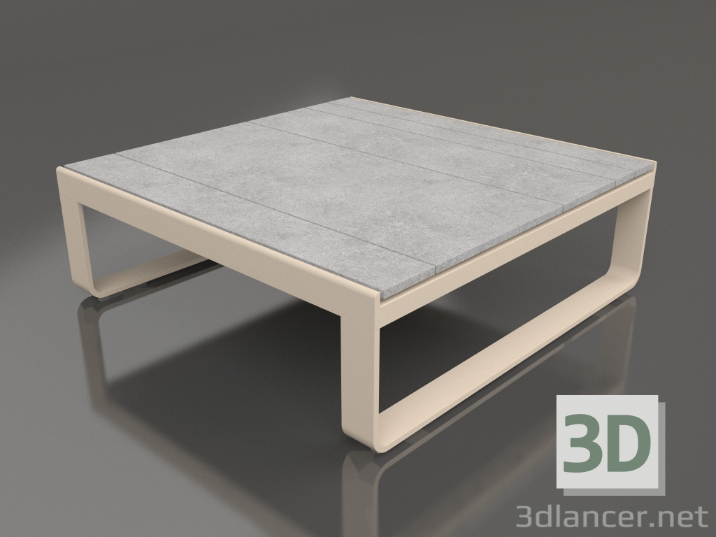 3d model Coffee table 90 (DEKTON Kreta, Sand) - preview