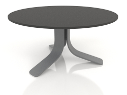 कॉफ़ी टेबल Ø80 (एन्थ्रेसाइट, डेकटन डोमूस)