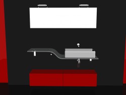 Modular system for bathroom (song 10)
