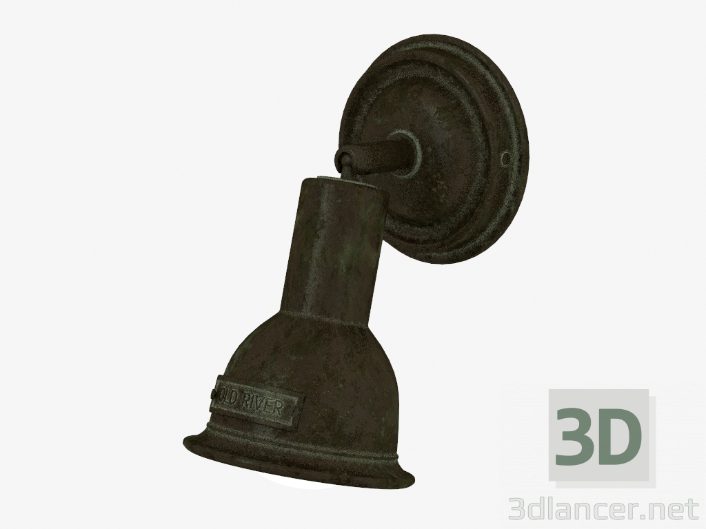 3D Modell Wandlampe 1521 AR.E27 - Vorschau