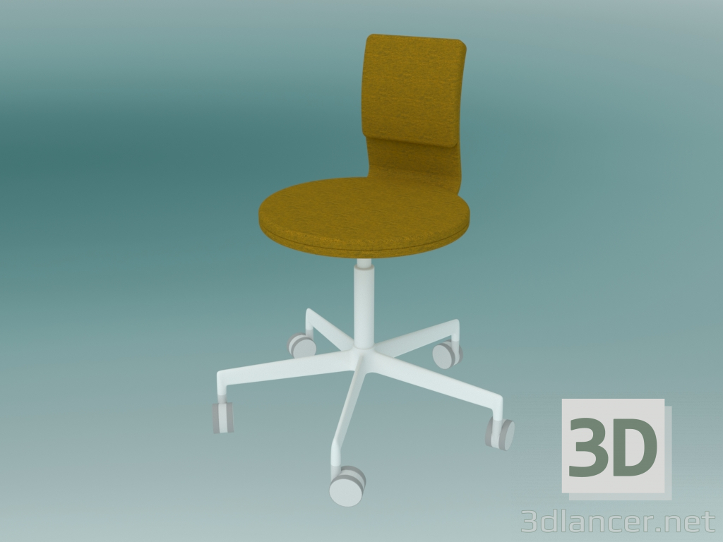 3D Modell Hocker mit Rückenlehne LAB (S70) - Vorschau