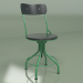 3d model Bar stool Vintner (matt green) - preview