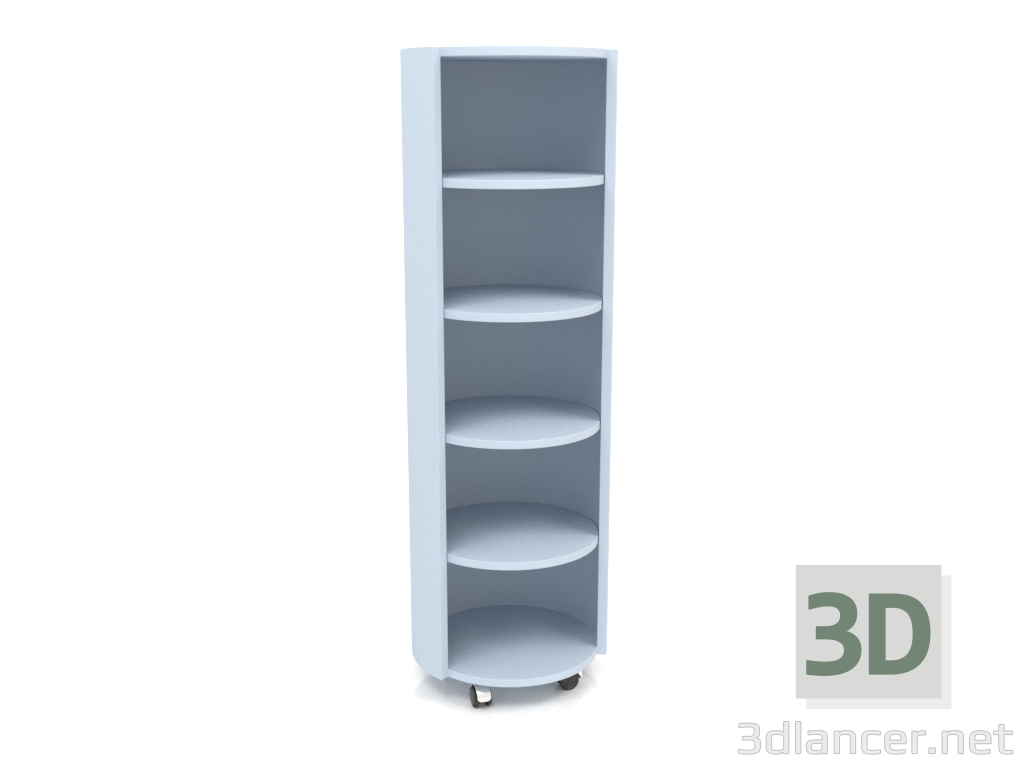 modèle 3D Rack sur roulettes TM 09 (D=503х1560, ciel bleu) - preview