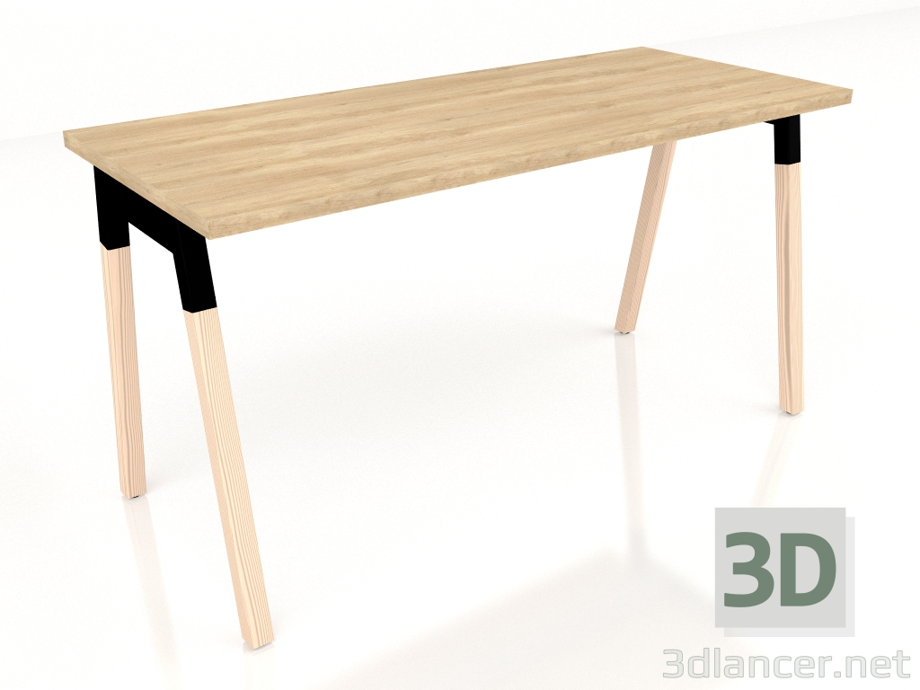 modello 3D Tavolo da lavoro Ogi W BOW14 (1400x600) - anteprima