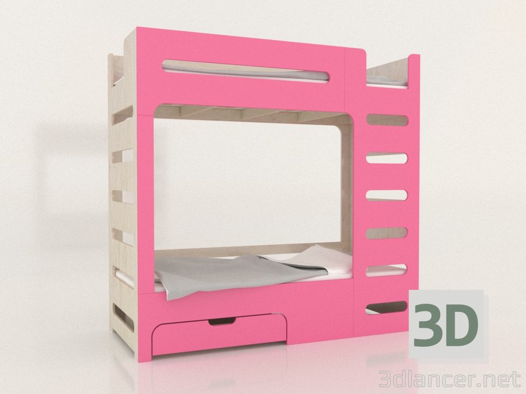 modèle 3D Lit superposé MOVE ER (UFMER1) - preview