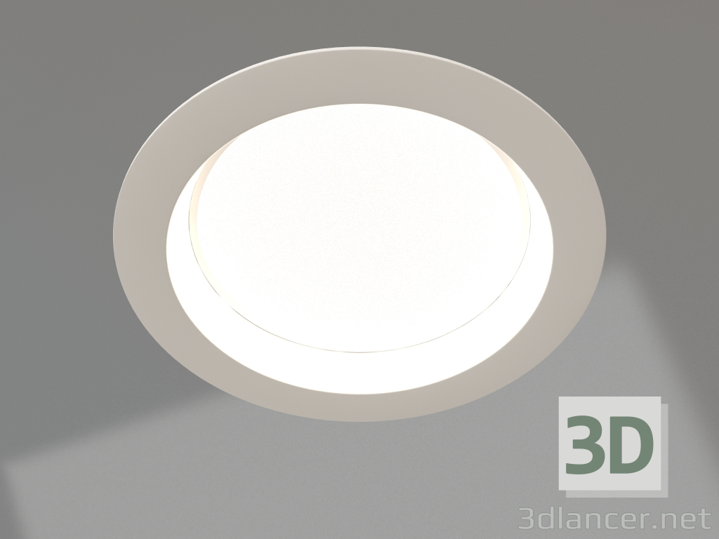 modello 3D Lampada IM-CYCLONE-R280-40W Day4000-MIX (WH, 90 gradi) - anteprima