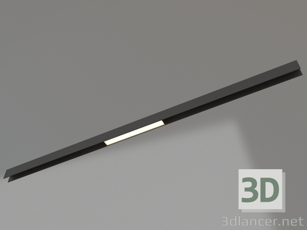 3D Modell Lampe MAG-FLAT-25-L200-6W Day4000 (BK, 100 Grad, 24V) - Vorschau