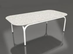 कॉफ़ी टेबल (सफ़ेद, डेकटन सिरोको)