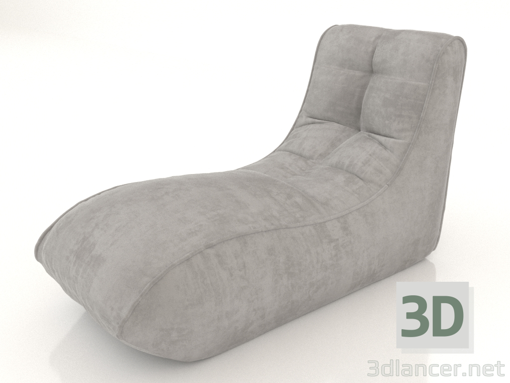 modello 3D Pouf Proud (tessuto 3) - anteprima