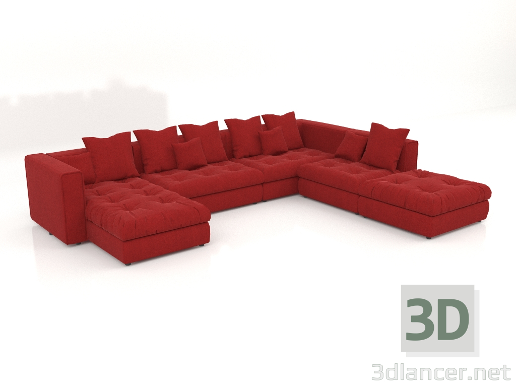 3D Modell Sofa Vegas - Vorschau