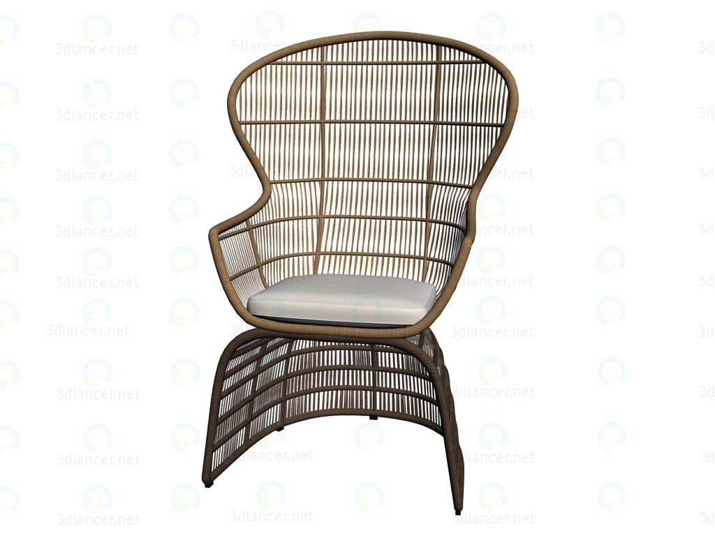 3d model Armchair S4S - preview