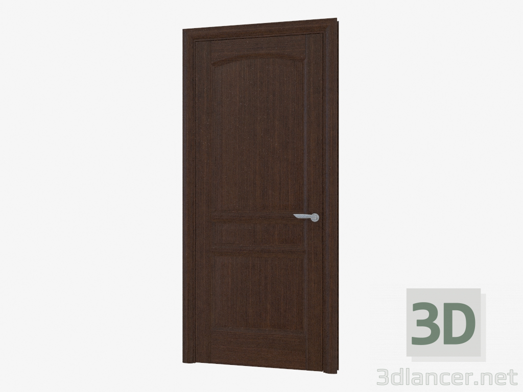 3d модель Двері міжкімнатні Neapol (ДГ Krugly) – превью
