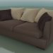3d model Triple sofa Ipsoni (2040x 1120 x 730, 204-IP-112) - preview