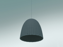 Pendant lamp (Bell 95, Lacquered Air Force Blue)