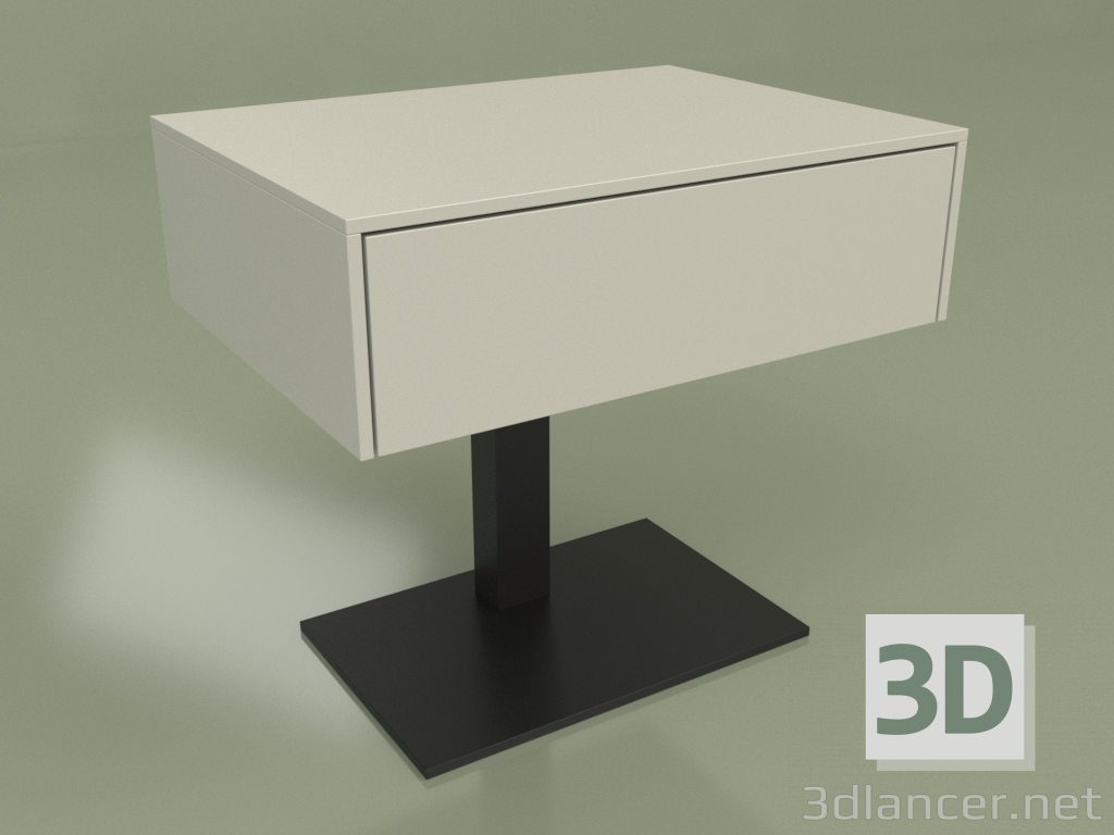 modèle 3D Table de nuit CN 250 (Frêne) - preview