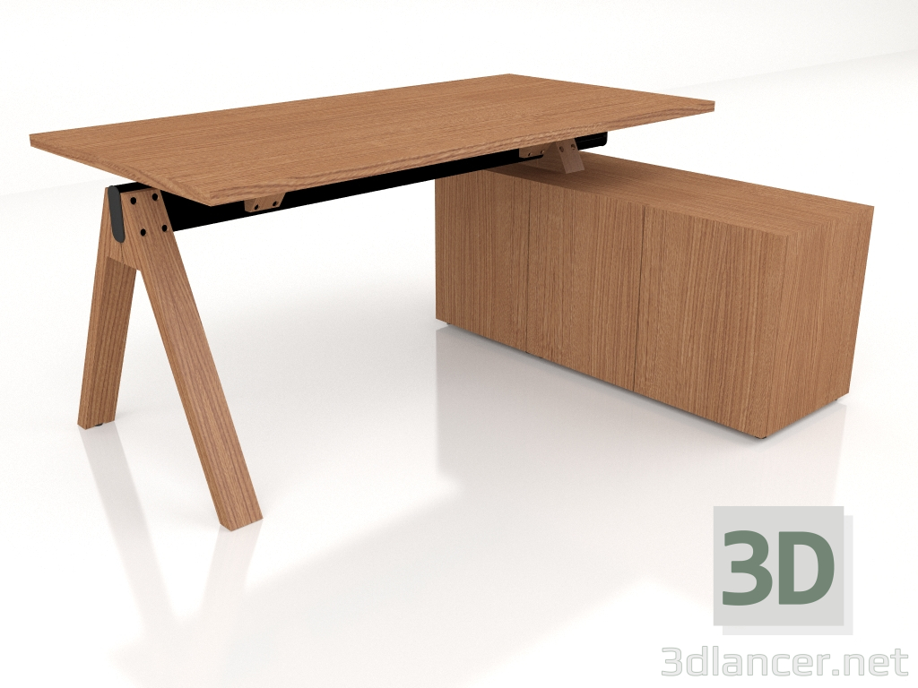 modello 3D Tavolo da lavoro Viga V163P (1600x1300) - anteprima