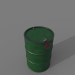 Barril 200 litros Tierra verde 3D modelo Compro - render