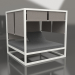 3D Modell Erhöhtes Sofa (Achatgrau) - Vorschau