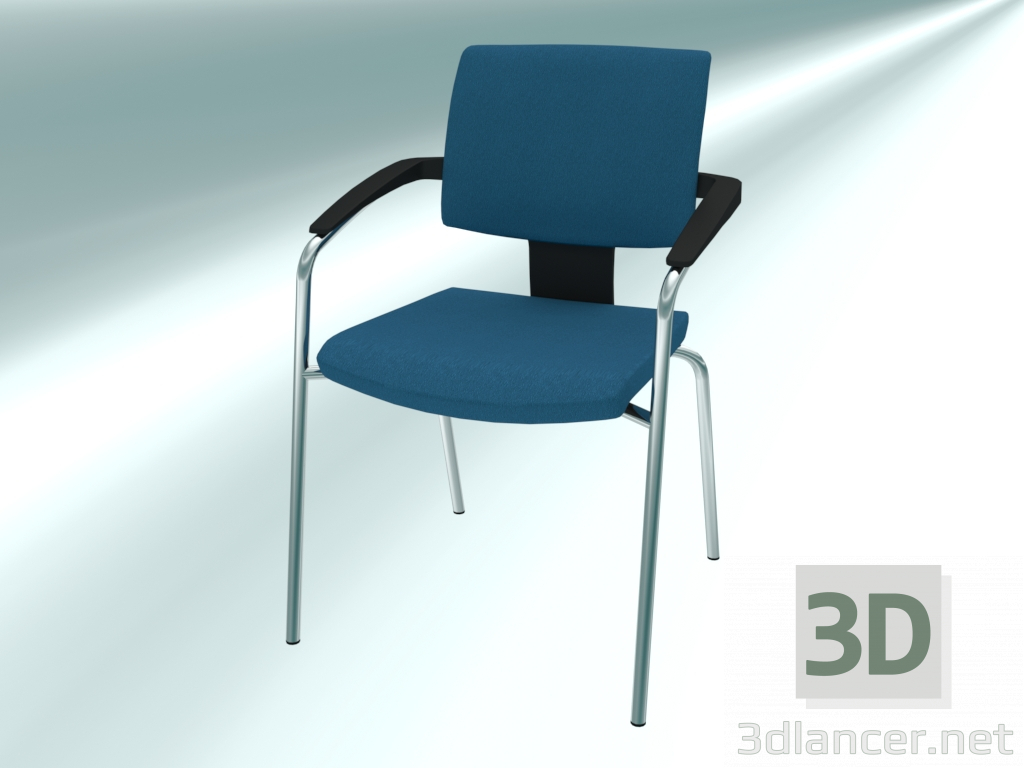 3d model Conference Chair (20H 2P) - preview