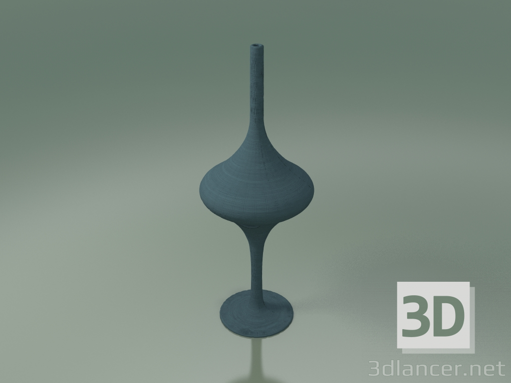 3d model Floor lamp (S, Lacquered Air Force Blue) - preview