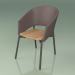 Modelo 3d Cadeira confortável 022 (Metal Smoke, Brown) - preview
