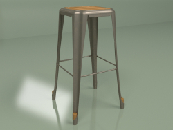 Bar stool Marais without backrest (cannon bronze)